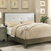 Enrico Full Queen Bed Brown, Black, & Cherry - Marjories Furniture (Las Vegas, NV)
