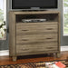 ENRICO I Gray Media Chest - Marjories Furniture (Las Vegas, NV)