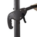 Fera 10 Ft Round Umbrella w/ LED Bulb + 37" Large Base - Marjories Furniture (Las Vegas, NV)