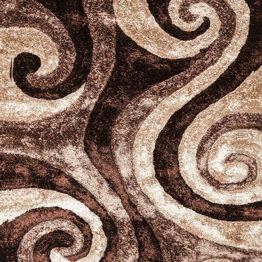 Fermont Brown Beige 5' X 8' Area Rug - Marjories Furniture (Las Vegas, NV)
