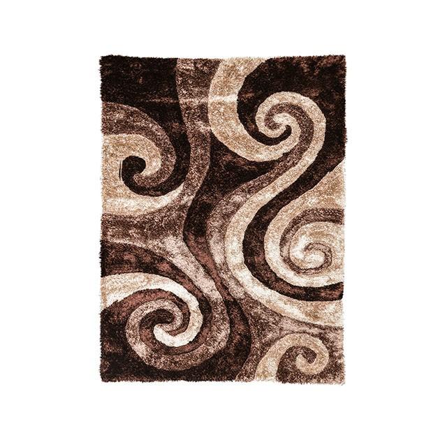 Fermont Brown Beige 5' X 8' Area Rug - Marjories Furniture (Las Vegas, NV)