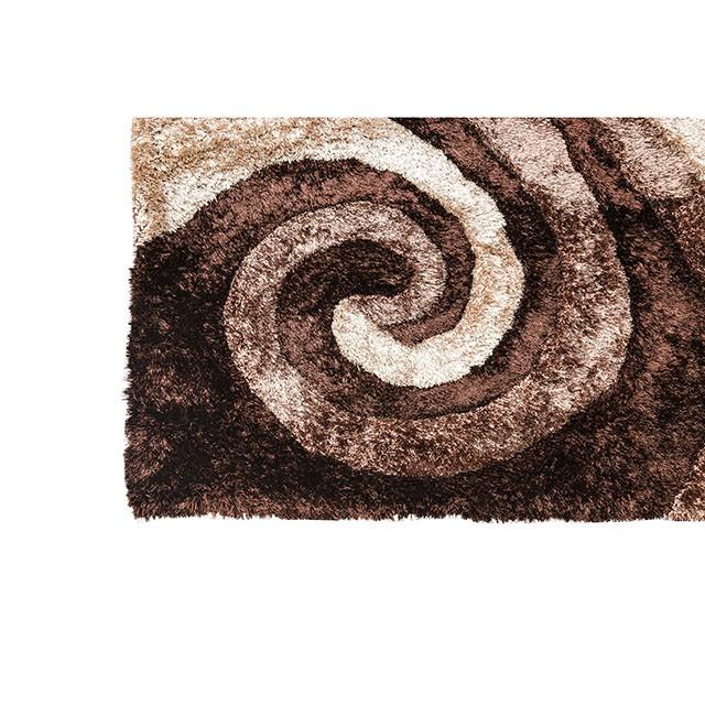Fermont Brown Beige 5' X 8' Area Rug - Marjories Furniture (Las Vegas, NV)