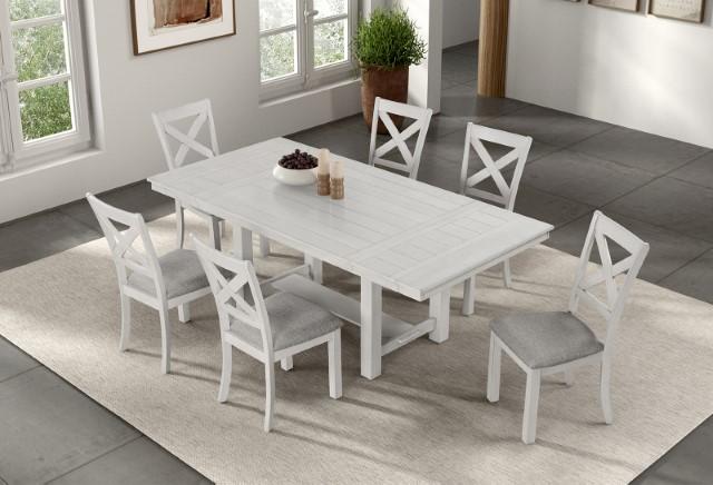 Ferrone 7 Pc Dining Table Set - Marjories Furniture (Las Vegas, NV)
