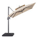 Fida 8 Ft Square Umbrella w/ Double Top + 37" Large Base - Marjories Furniture (Las Vegas, NV)