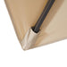 Fida 8 Ft Square Umbrella w/ Double Top + 37" Large Base - Marjories Furniture (Las Vegas, NV)