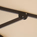 Fida 8 Ft Square Umbrella w/ Double Top + 37" Large Base - Marjories Furniture (Las Vegas, NV)