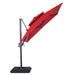 Fida 8 Ft Square Umbrella w/ Double Top + 37" Large Base - Marjories Furniture (Las Vegas, NV)