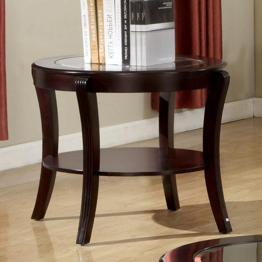 FINLEY Espresso End Table - Marjories Furniture (Las Vegas, NV)
