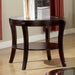 FINLEY Espresso End Table - Marjories Furniture (Las Vegas, NV)