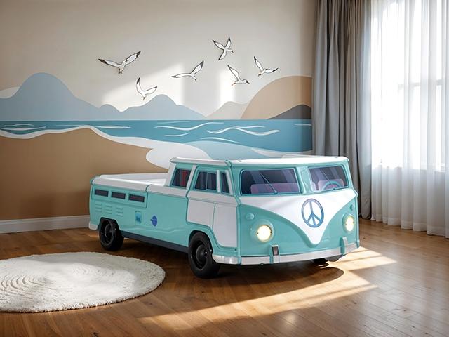 Axel Peace Bus Twin Bed - Marjories Furniture (Las Vegas, NV)