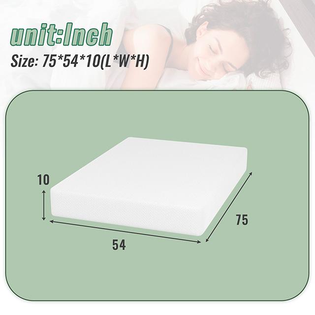 Coreopsis 10" Full Memory Foam Wave Comfort - Marjories Furniture (Las Vegas, NV)