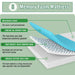 Coreopsis 8" Queen Memory Foam Wave Comfort - Marjories Furniture (Las Vegas, NV)