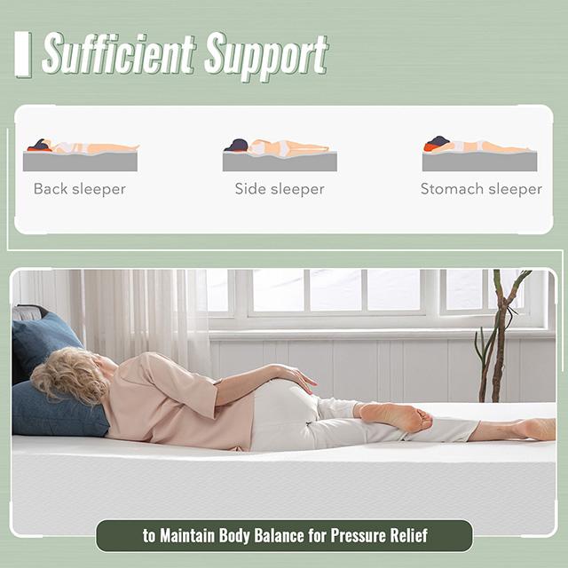 Coreopsis 8" Queen Memory Foam Wave Comfort - Marjories Furniture (Las Vegas, NV)