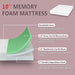 Forsythia 10" Queen Green Tea Gel Memory Foam - Marjories Furniture (Las Vegas, NV)