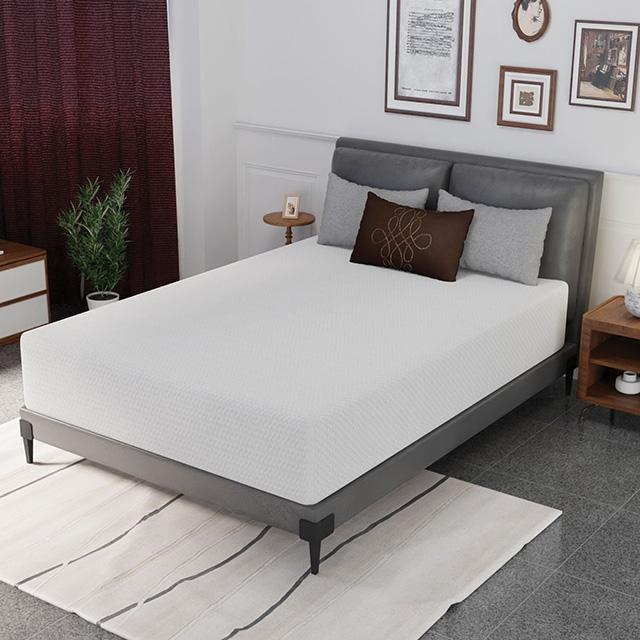 Forsythia 12" Full Green Tea Gel Memory Foat - Marjories Furniture (Las Vegas, NV)