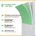 Forsythia 8" Twin Green Tea Gel Memory Foam - Marjories Furniture (Las Vegas, NV)