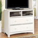 Corry White Media Chest - Marjories Furniture (Las Vegas, NV)