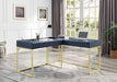 FREIBURG Corner Desk, Antique Blue - Marjories Furniture (Las Vegas, NV)
