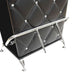 Fuero Black/Chrome Bar Table (K/D) - Marjories Furniture (Las Vegas, NV)