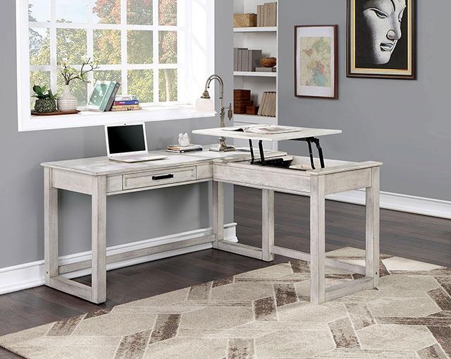 GALARGA Lift-top Corner Desk - Marjories Furniture (Las Vegas, NV)