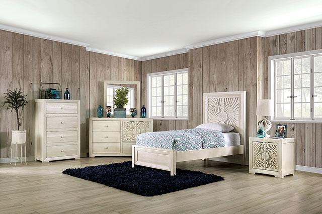 Geneva Full & Twin Bed - Marjories Furniture (Las Vegas, NV)