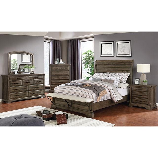 Gilbert Cal.King & Queen Bed - Marjories Furniture (Las Vegas, NV)