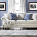 Giovanni Beige/Blue Sofa - Marjories Furniture (Las Vegas, NV)