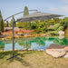 Glam Cantilever Umbrella w/ LED - Marjories Furniture (Las Vegas, NV)