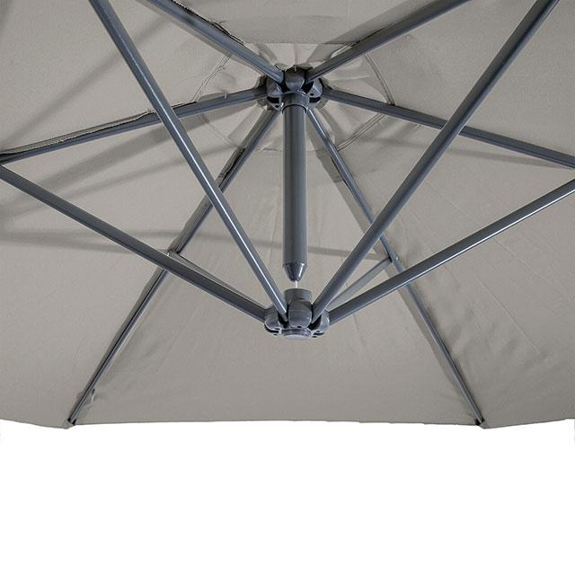 Glam Cantilever Umbrella w/ LED - Marjories Furniture (Las Vegas, NV)