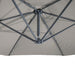 Glam Cantilever Umbrella w/ LED - Marjories Furniture (Las Vegas, NV)