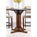 GLENBROOK Brown Cherry Counter Ht. Table - Marjories Furniture (Las Vegas, NV)