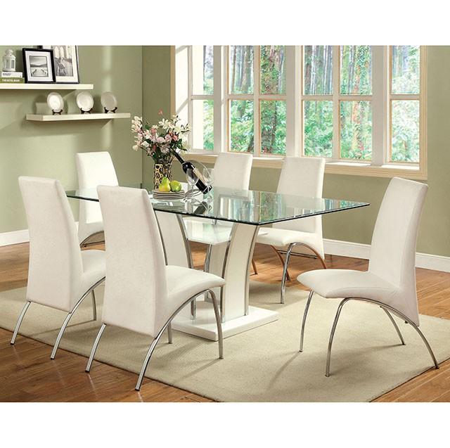 Glenview 7 Pc Dining Table Set - Marjories Furniture (Las Vegas, NV)