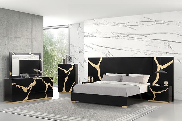 Goldsberg Wall Panel (2 Pc) - Marjories Furniture (Las Vegas, NV)