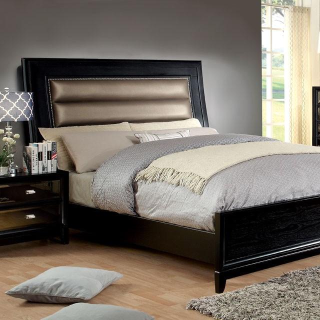 Golva Bed Cal.King & E.King - Marjories Furniture (Las Vegas, NV)