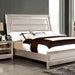 Golva E.King & Queen Bed White & Silver - Marjories Furniture (Las Vegas, NV)