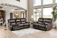 GORGIUS Power Loveseat, Espresso - Marjories Furniture (Las Vegas, NV)
