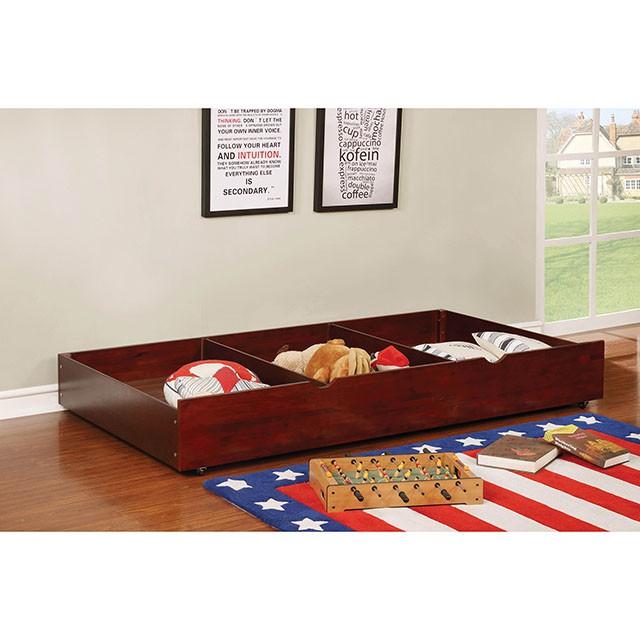 Grano Cherry Trundle/Drawers - Marjories Furniture (Las Vegas, NV)
