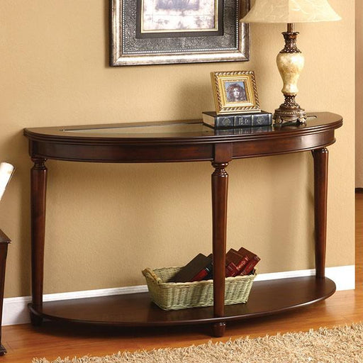 Granvia Dark Cherry Sofa Table - Marjories Furniture (Las Vegas, NV)