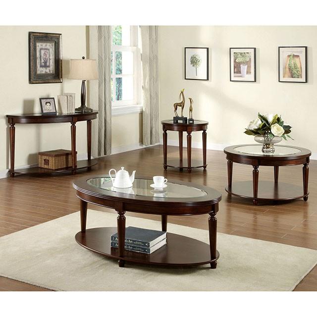 Granvia Dark Cherry Coffee Table - Marjories Furniture (Las Vegas, NV)