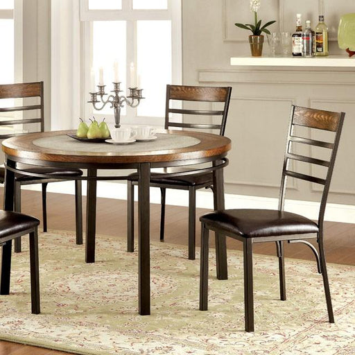 Hailey Round Dining Table - Marjories Furniture (Las Vegas, NV)