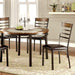 Hailey Round Dining Table - Marjories Furniture (Las Vegas, NV)