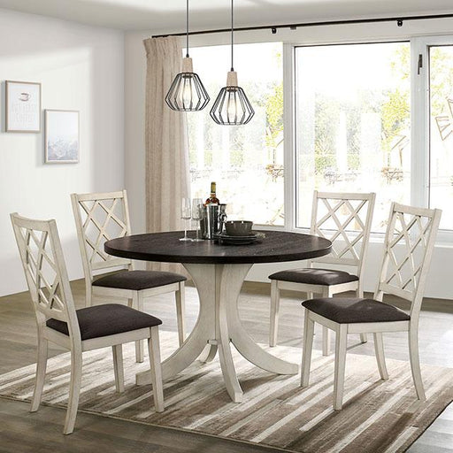 HALEIGH Round Dining Table - Marjories Furniture (Las Vegas, NV)