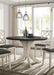 Haleigh 5 Pc Dining Table Set - Marjories Furniture (Las Vegas, NV)
