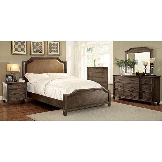 Halliday E.King Bed - Marjories Furniture (Las Vegas, NV)