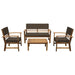 Hana 4 Pc. Patio Set - Marjories Furniture (Las Vegas, NV)