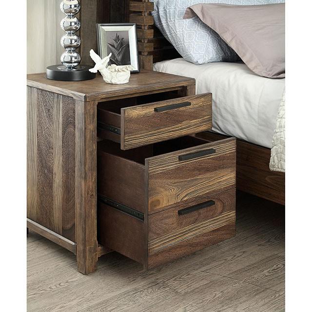 Hankinson Rustic Natural Tone Night Stand - Marjories Furniture (Las Vegas, NV)