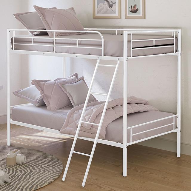 Hector Twin/Twin Metal Bunkbed - Marjories Furniture (Las Vegas, NV)