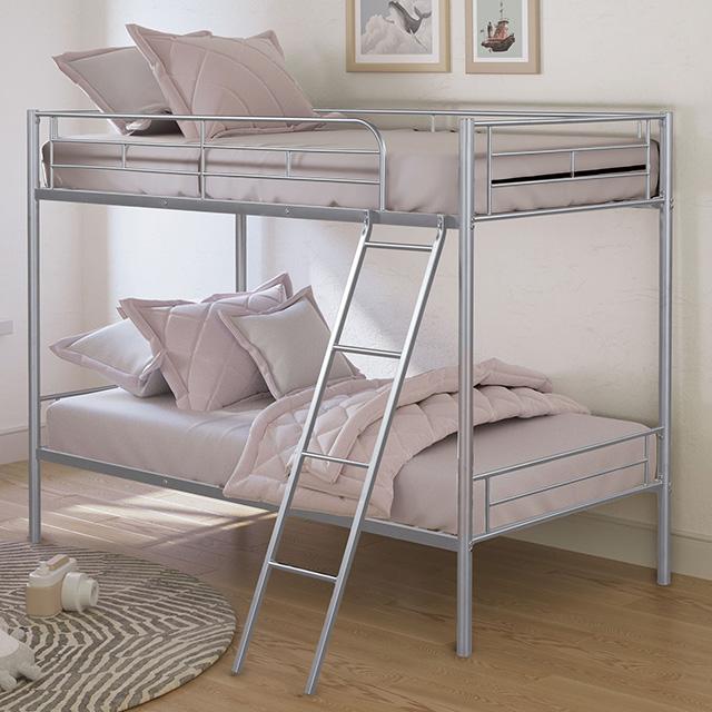 Hector Twin/Twin Metal Bunkbed - Marjories Furniture (Las Vegas, NV)