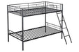Hector Twin/Twin Metal Bunkbed - Marjories Furniture (Las Vegas, NV)