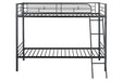 Hector Twin/Twin Metal Bunkbed - Marjories Furniture (Las Vegas, NV)